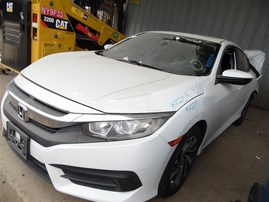 2016 Honda Civic EX White Coupe 2.0L AT #A22519